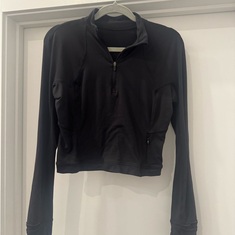 lululemon athletica Black Zip-Up Sweatshirt